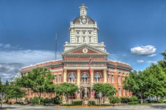 Morgan County Courthouse in Madison, GA