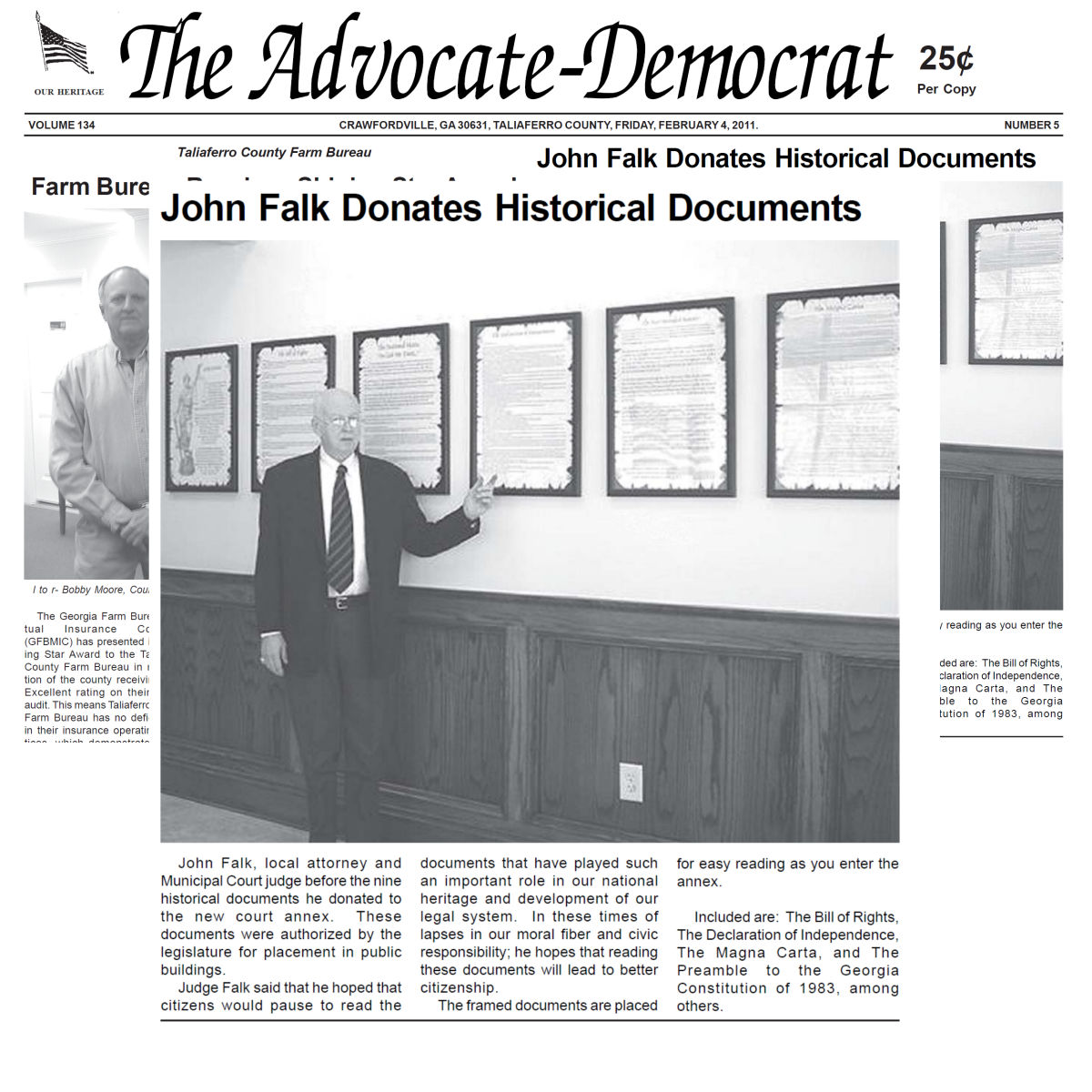 The Advocate-Democrat News Story